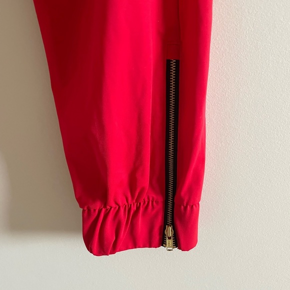 Zyia Everywhere Zipper Jogger Red Size Medium - Picture 7 of 12